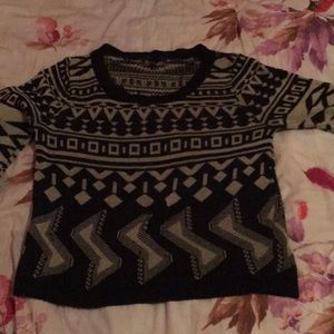 Black and Tan sweater